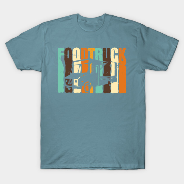 Discover Vintage Food Truck Foodie Foodtruck - Food Truck - T-Shirt