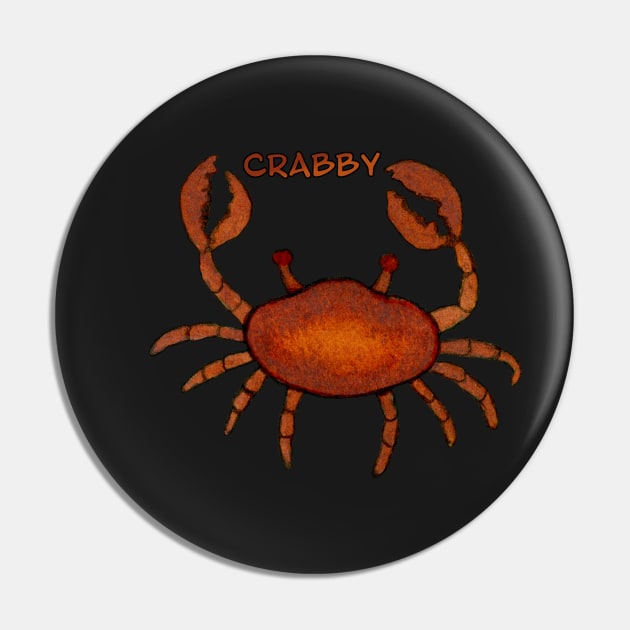 Crabby. Cute Crab Sea Creature Design. Pin by StephJChild