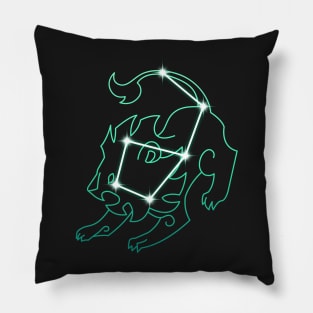 Leo Minor Constellation Pillow