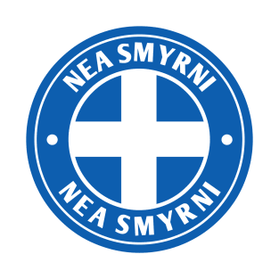 Nea Smyrni Greece Circular T-Shirt