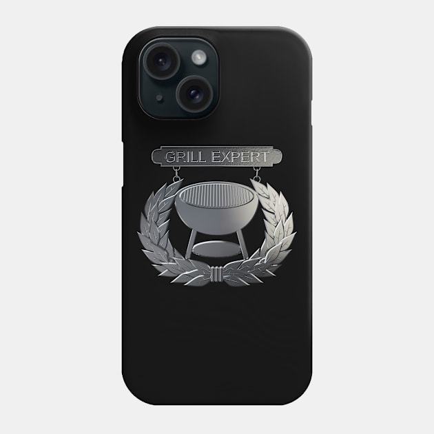 Grill Expert Badge Phone Case by CCDesign