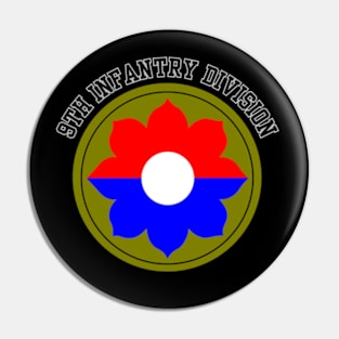 9th Infantry Division - Small Chest Design Pin