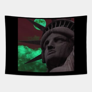 liberty statue Tapestry