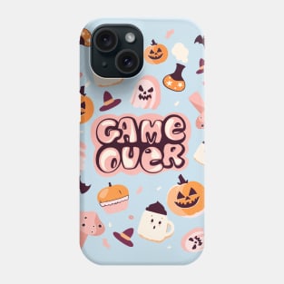 Game Over Spooky Halloween Phone Case