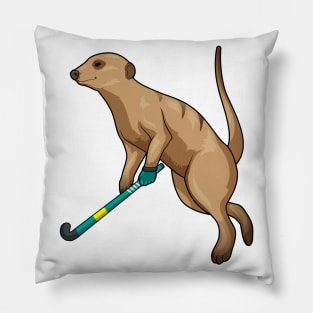 Meerkat Hockey Hockey stick Pillow