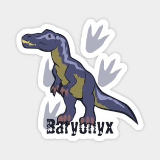 Blue Baryonyx Magnet