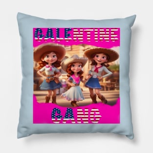 Galentines gang Pillow