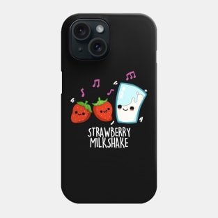 Strawberry Milk Shake Cute Food Pun Phone Case