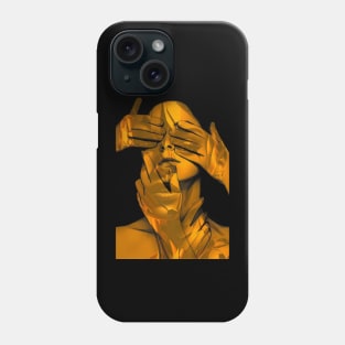 Expressionism art girl Phone Case