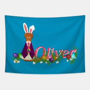 Happy Easter Oliver the Otter Tapestry