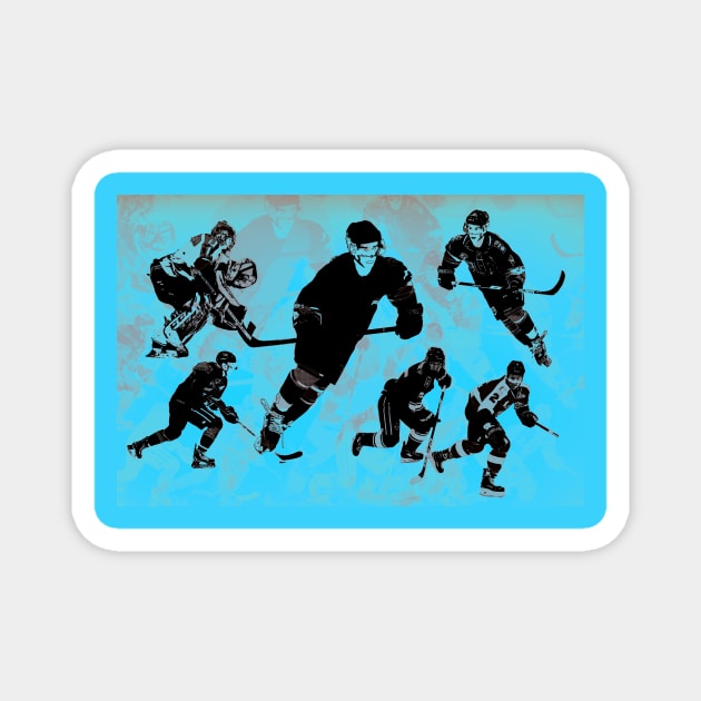 Game on! - Hockey Night Magnet by Highseller