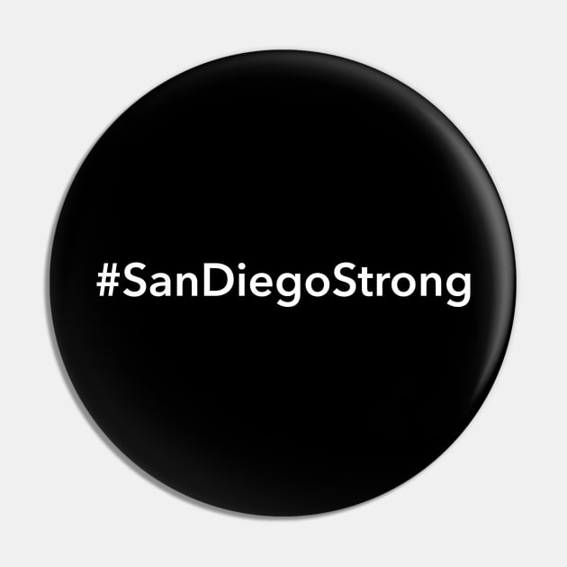 San Diego Strong Pin by Novel_Designs