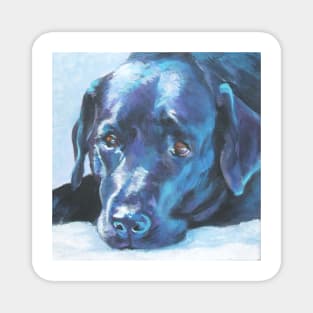 Labrador Retriever Fine Art Painting Magnet