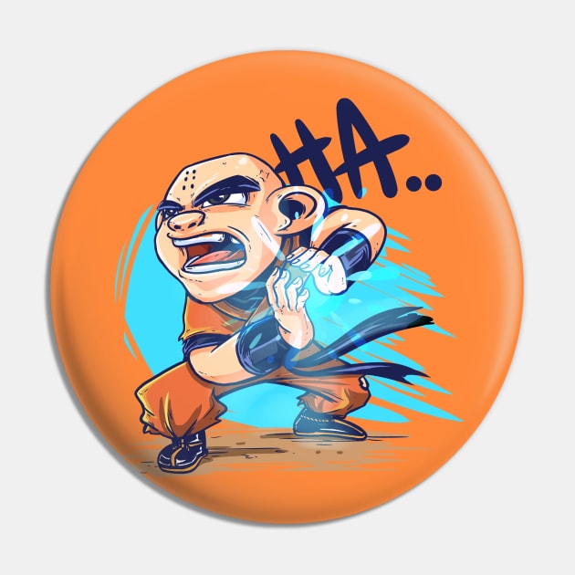 Krillin Kamehameha Pin by diditpranata