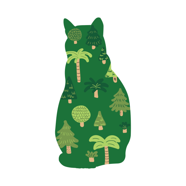 Forest cat by DoctorBillionaire