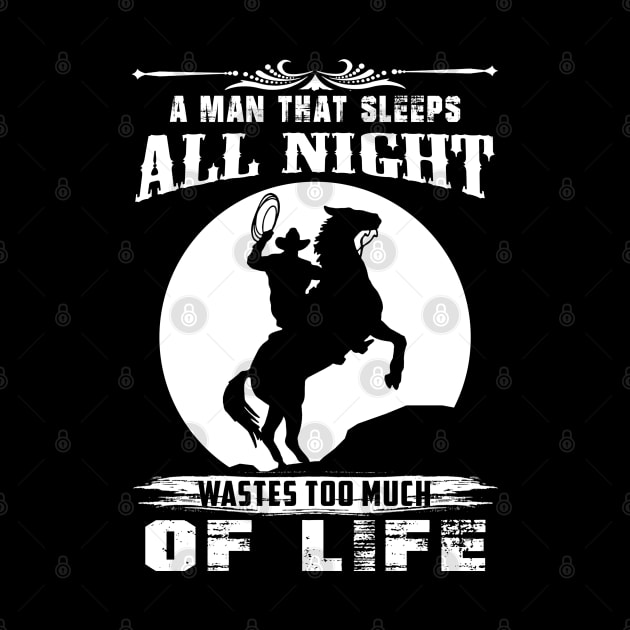 Lonesome dove: Sleep all night by AwesomeTshirts