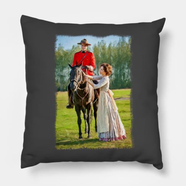 When In Love ~ By Ernie Kasper Pillow by ErniesArtwork