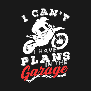 Motocross Dirt Bike Garage Gift T-Shirt