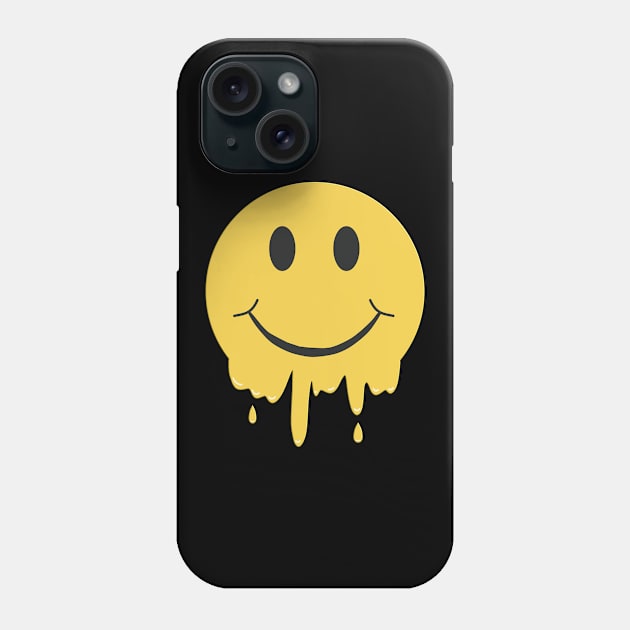 Retro Acid House Happy Hardcore Ravers Melt Phone Case by RuftupDesigns