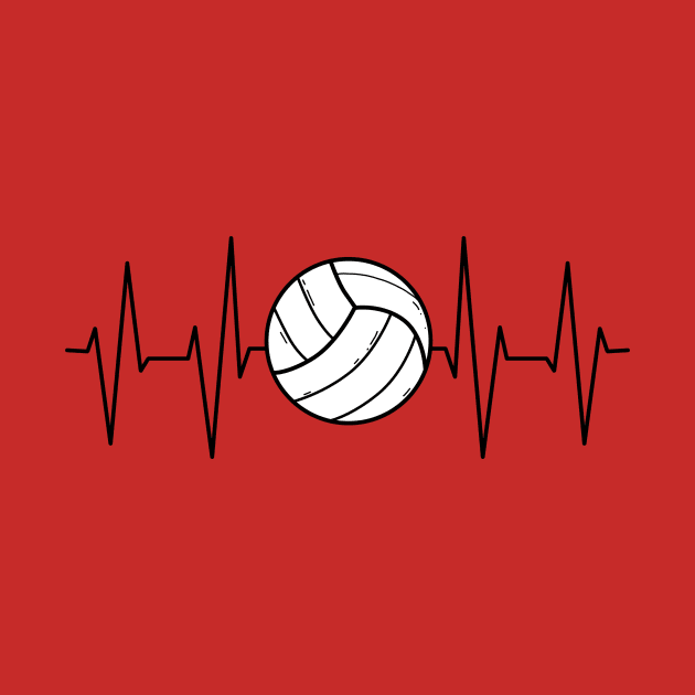 Volleyball Heartbeat by Imutobi