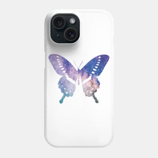 Pastel Galaxy Butterfly Phone Case