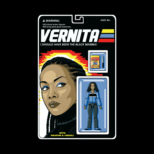 Vernita Green-Action Figure by BlackActionTeesOnDemand