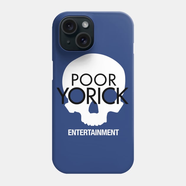 Poor Yorick Entertainment - Infinite Jest Phone Case by chrisayerscreative