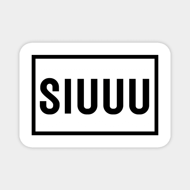 Siuuu design Magnet by DestinationAU