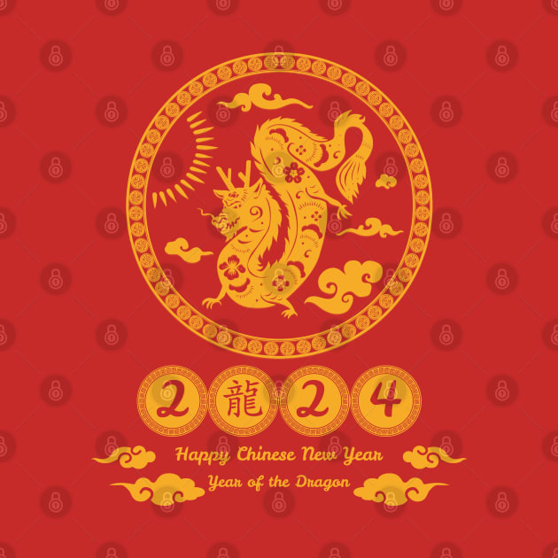 Happy New Year 2024 Chinese New Year 2024 Year of the Dragon Chinese