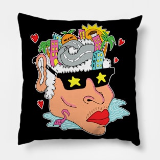 Miami State of Mind Pillow