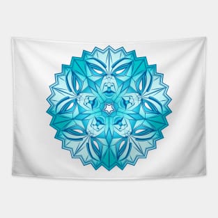 Ice Queen Snowflake Tapestry