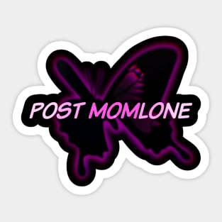 Post Malone Stoney Butterfly Stamp Sticker for Sale by Riley Camp