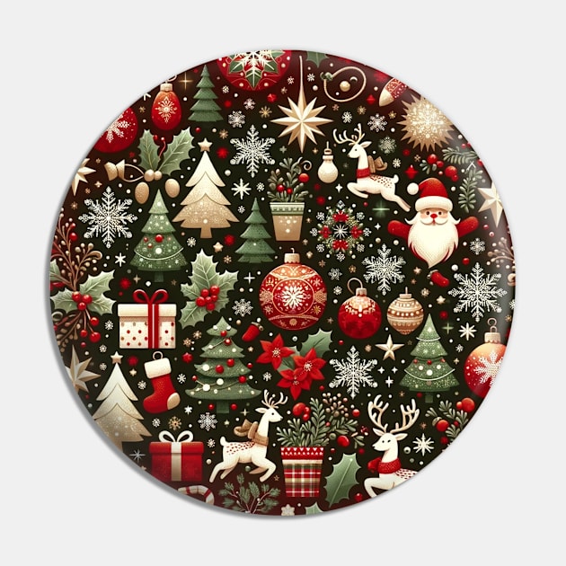 Winter Whimsy: A Festive Fabric of Joy Pin by ryspayevkaisar