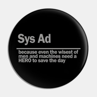 sys ad Pin