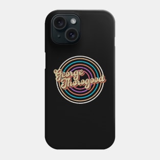 vintage circle line color George Thorogood Phone Case