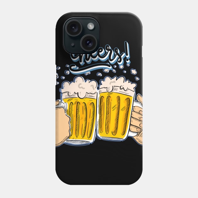 i need to cheers,beer funny t-shirt Phone Case by bakry