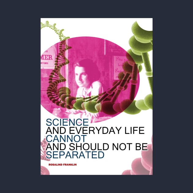 Rosalind Franklin Inspirational Quote by pahleeloola