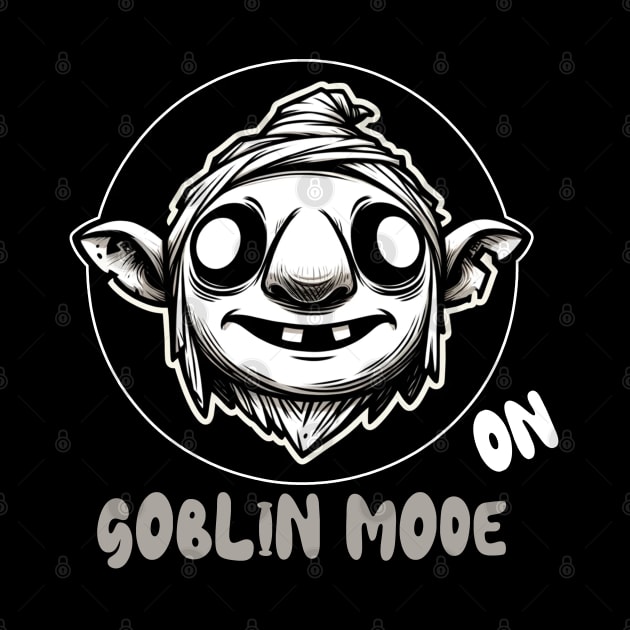 Goblin Goblincore 'Goblin Mode On' by ShyPixels Arts