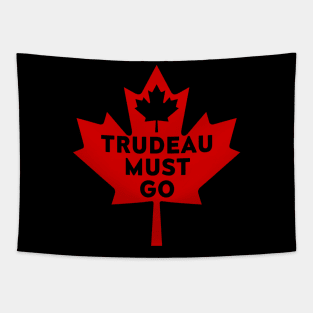 Trudeau Must Go 2 Tapestry