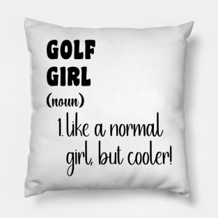 Golfing Pillow