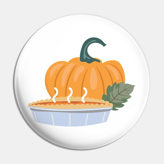 Pumpkin Pie Pin by SWON Design