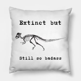 Pachycephalosaurus - extinct but still so badass - dinosaur Pillow