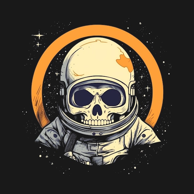 Skull Astronaut Saint by TOKEBI