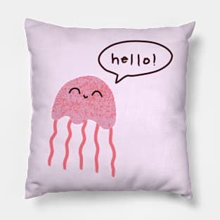 Hello, says the Jellyfish Pillow