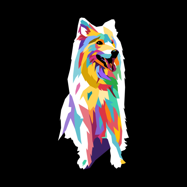 Dog Pop Art by Gariswave