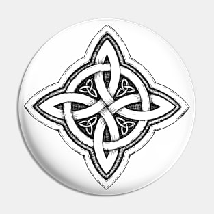 Celtic Luck Knot Pin