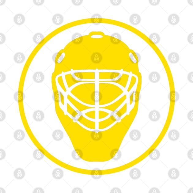 HOCKEY GOALIE MASK by HOCKEYBUBBLE