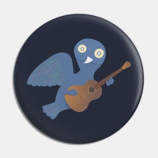 The Owl & the Ukulele Pin