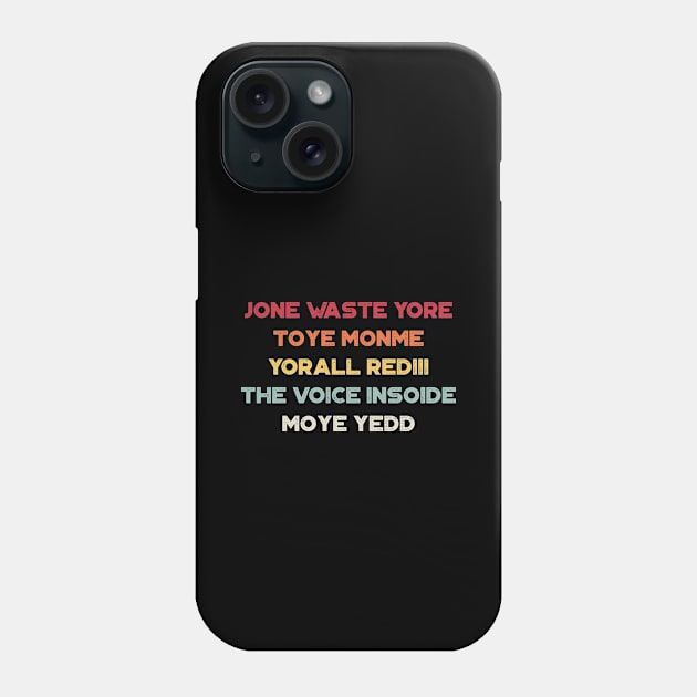 Jone Waste Yore Toye Monme I Miss You Sunset Funny Phone Case by truffela