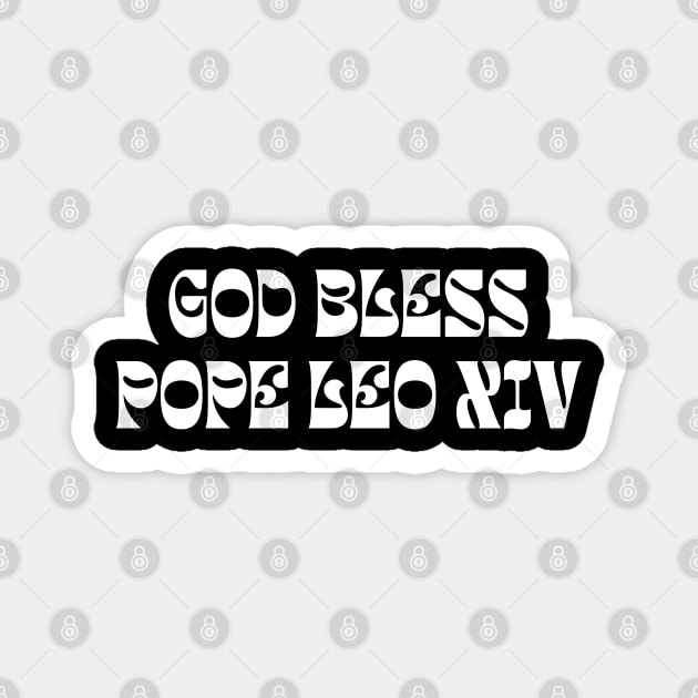 Pope-Leo Magnet by Creatifly Graphic Tees